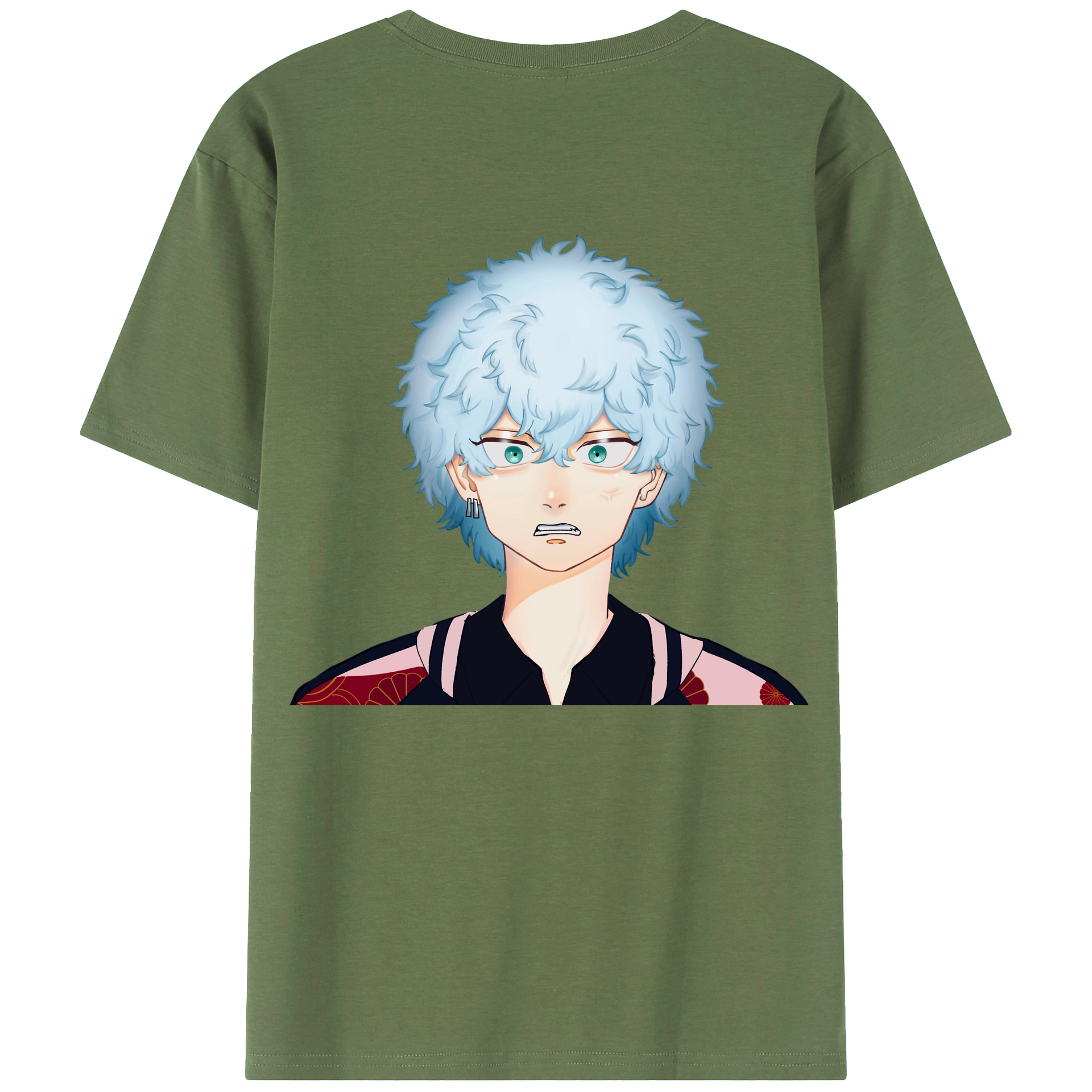 （画像用） 東京リベンジャーズ Tokyo Revengers 綿100％ メンズ半袖Tシャツ（バックプリント） 通気性